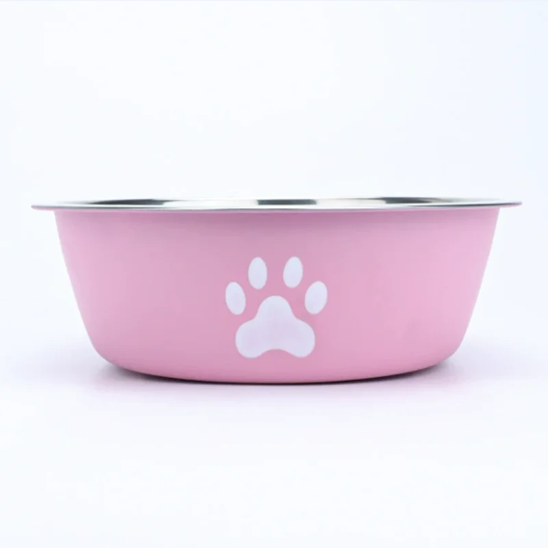 Large Capacity Stainless Steel Anti Knock Dog Bowls