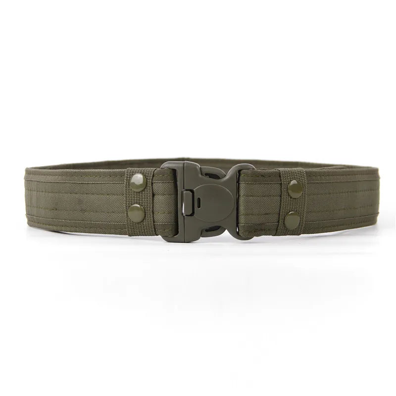 Quick Release Tactical Belt New Army Style Combat Belts Fashion Men Canvas Waistbands Man Outdoor Hunting Camouflage 130cm