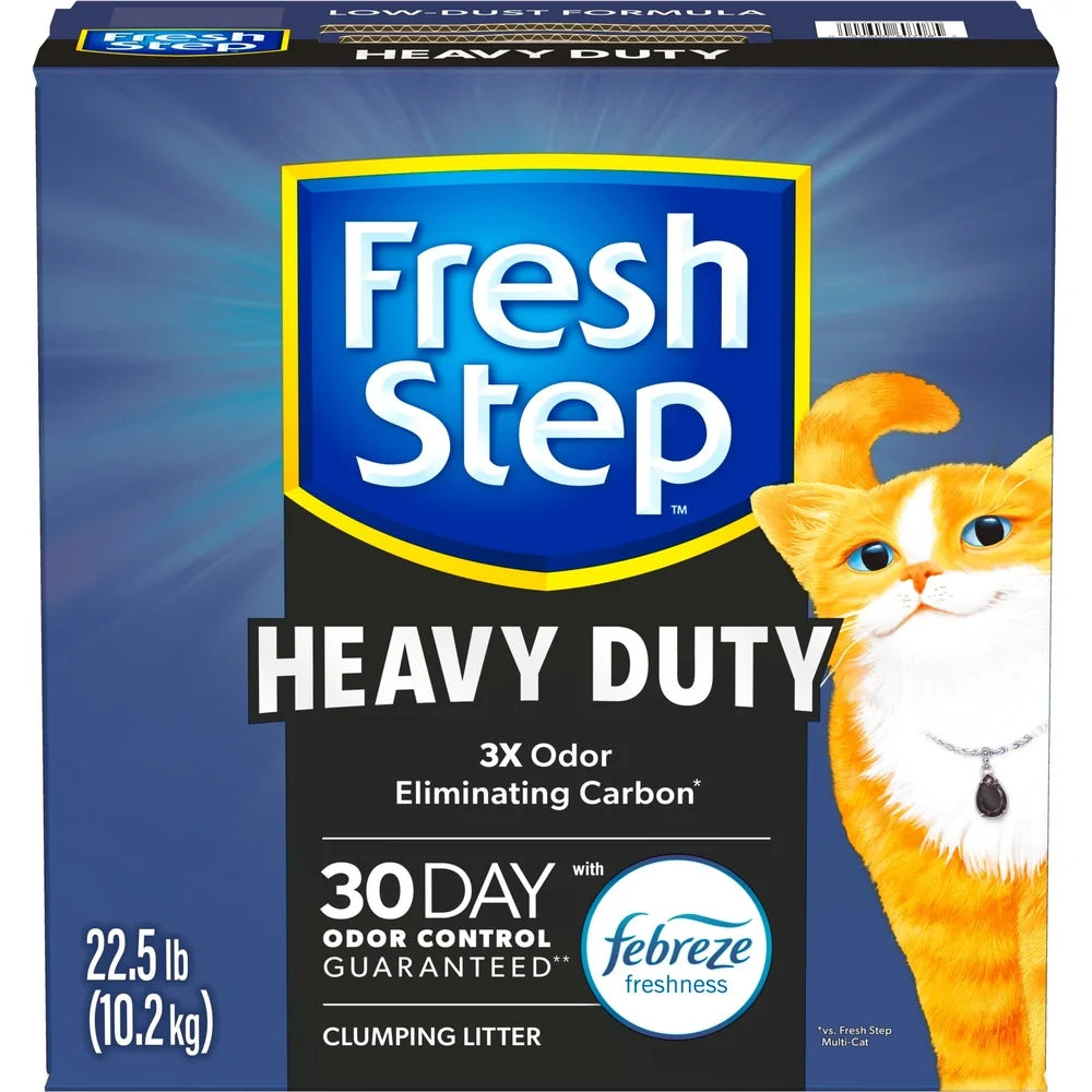 Heavy Duty Clumping Cat Litter With Odor Control Freshness