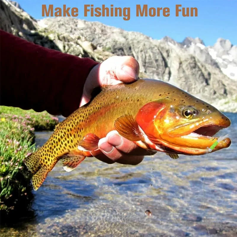 50pcs Original Color Fishing Hooks Set Carp Fishing Accessories Jig Head Fishing Goods Equipment 0.45/1/2g Fishing Crappie