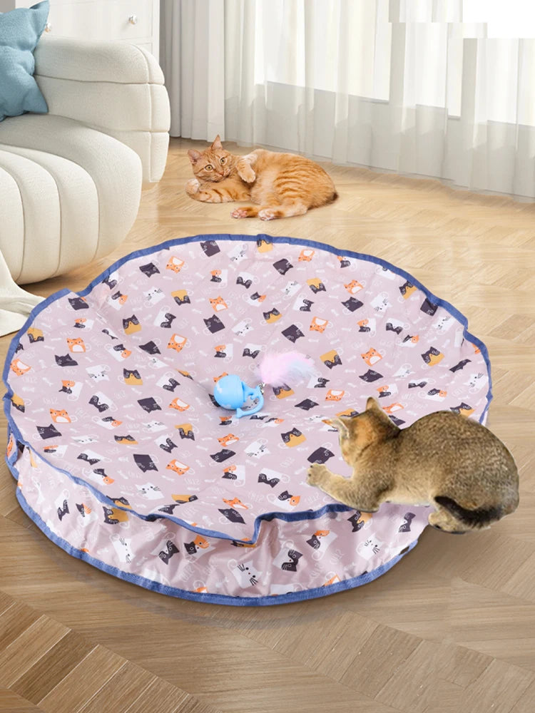 Alloet Motion Activated Chirping Cat Toy Ball for Pets