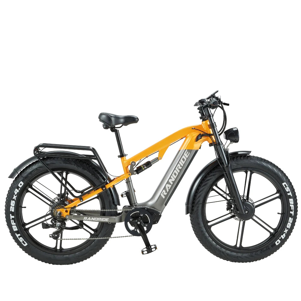 Electric Bicycle 1000W Motor 48V 20Ah Battery 50km/h E-Bike 26x4 Inch Tire Off-road Electric Bike Mountain Ebike Snowmobile Bike
