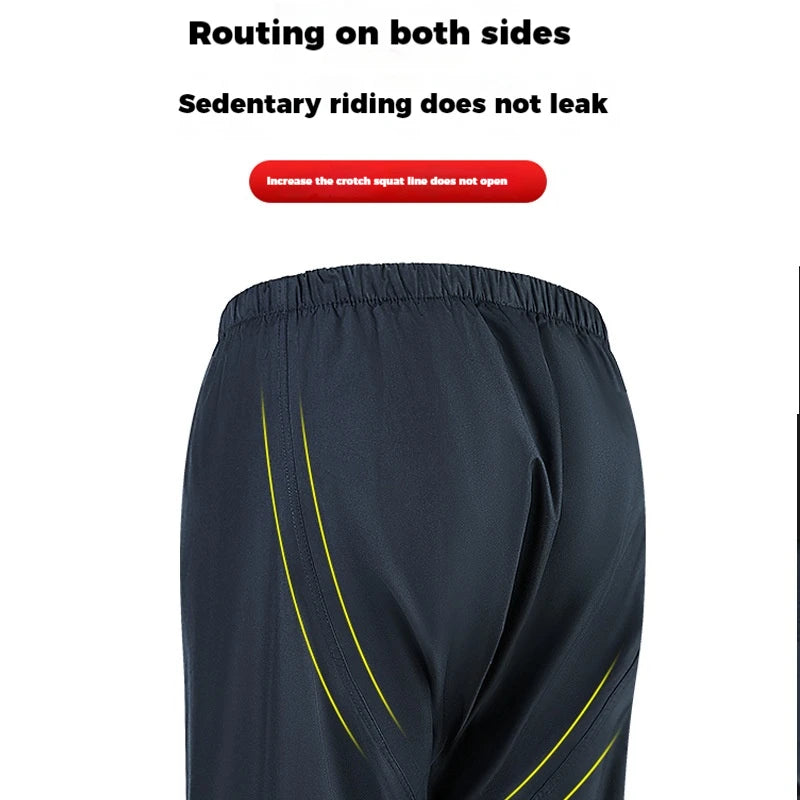 Full Body Raincoat And Rainpants For Motorcycle And E Bike
