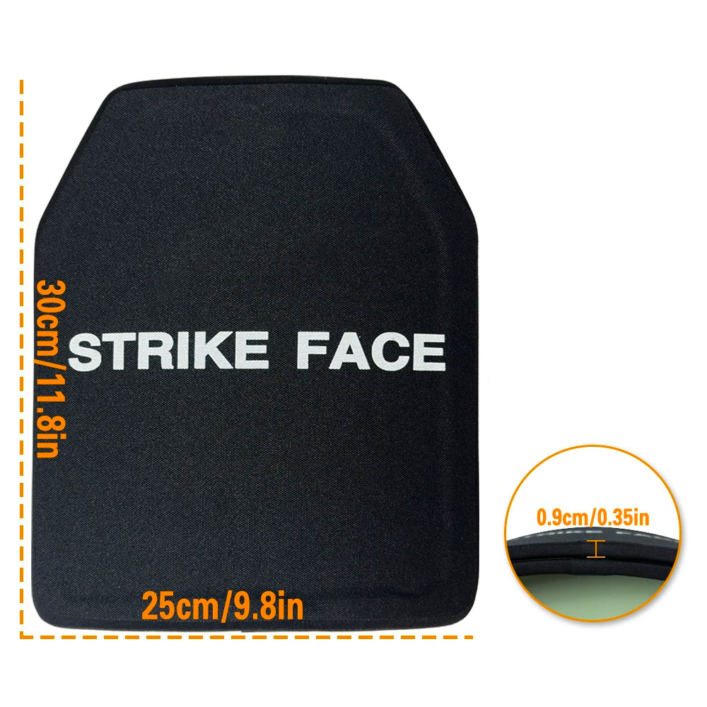 NIJ IIIA Stand Alone Ballistic Plate UHMWPE Bulletproof Body Armor Vest Plates Lightweight Anti-Stab Bullet-Proof Shield Panel