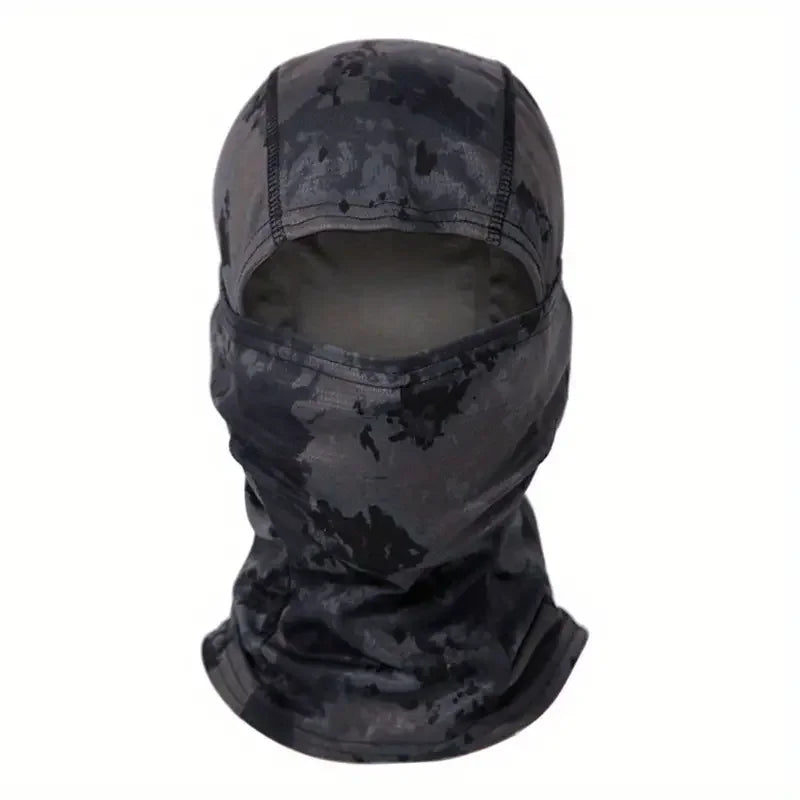 1pc Camouflage Balaclava Hat Cycling Full Face Mask Outdoor Sports Hunting Hiking Ski Mask motorcycle Helmet Inner Cap