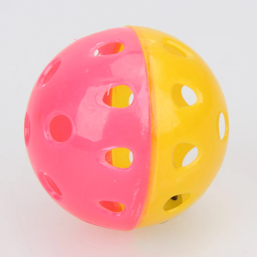 Cat Toy Balls With Bell Kitten Rattle For Indoor Cats