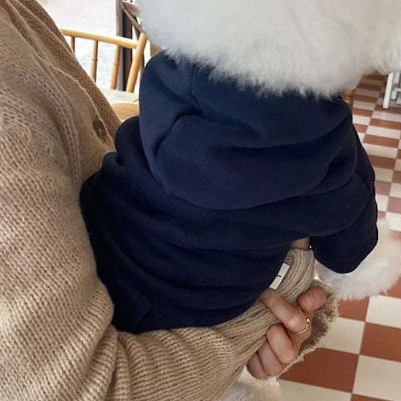 Soft Fleece Dog Hoodie For Pets
