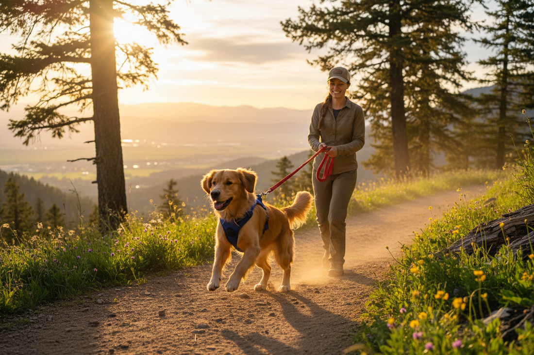 Walking in Comfort and Control with Leashes and Harnesses