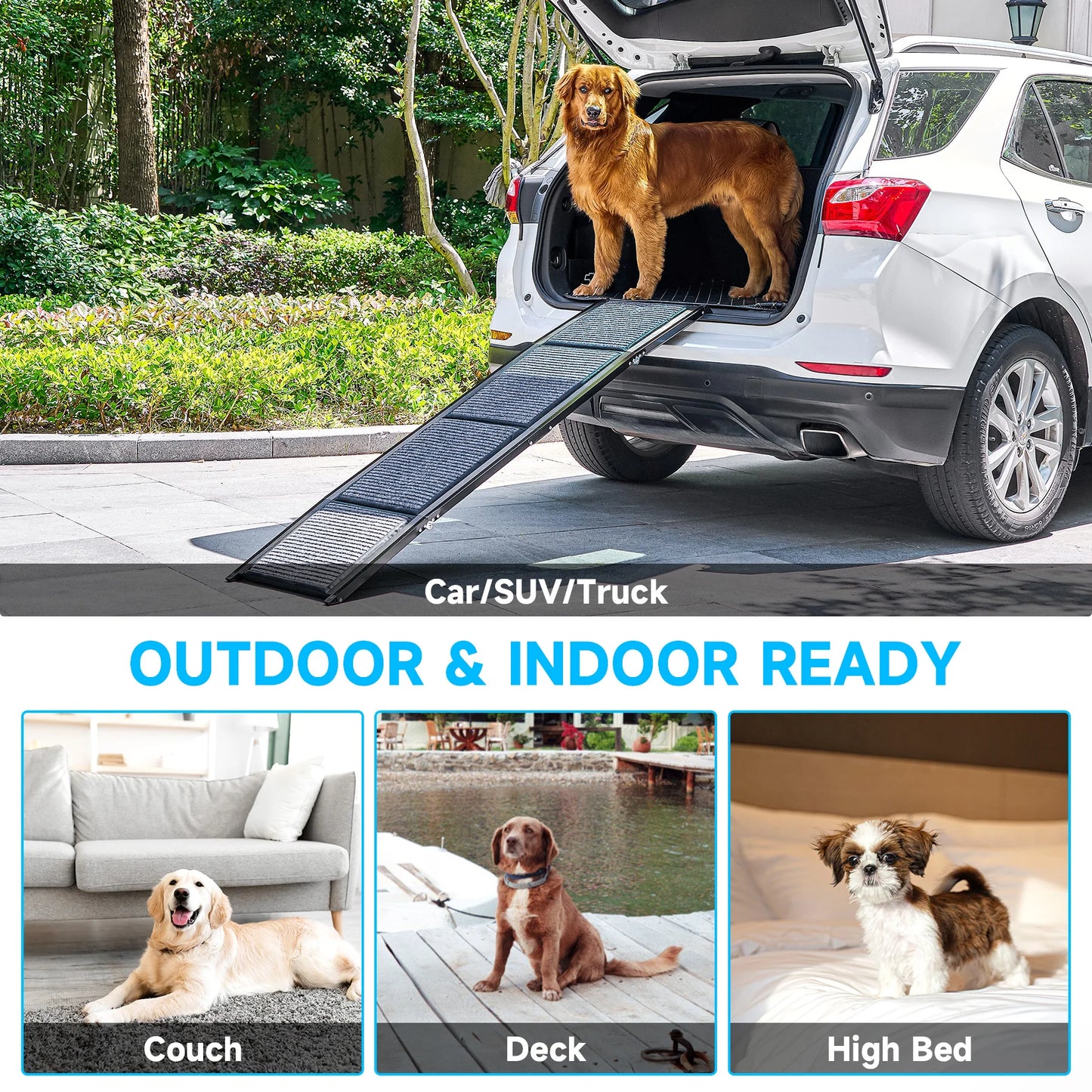 Folding Dog Ramp for Car