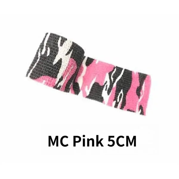 4.5M Hunt Disguise Elastoplast Camouflage Elastic Wrap Tape Self Adhesive Sports Protector Ankle Knee Finger Arm Bandage