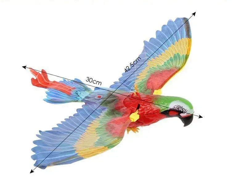 Simulated Bird Interactive Cat Toy Hanging Teaser Flying Bird