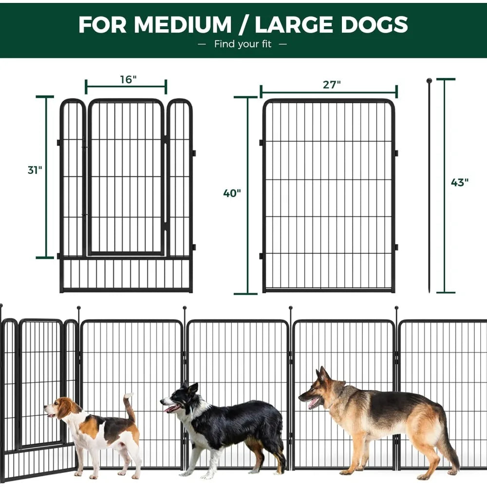 Durable Heavy Duty Dog Fence For Yard And RV Camping