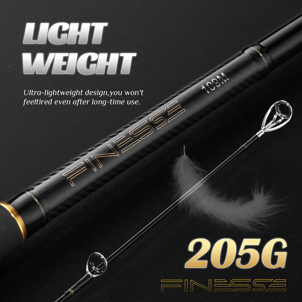 J-BARZILLAI Finesse Carbon Surf Casting Rod