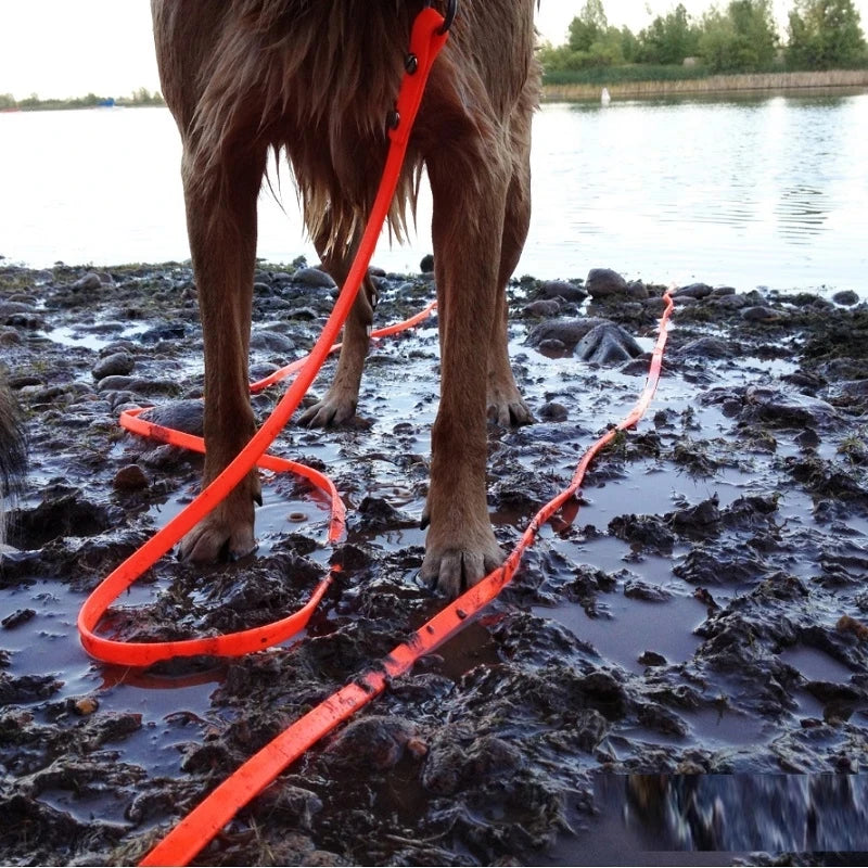 WaterproofDogLeashWithAbrasionResistantPVCRopeForOutdoorWalkingAndTrainingLongLastingQuality