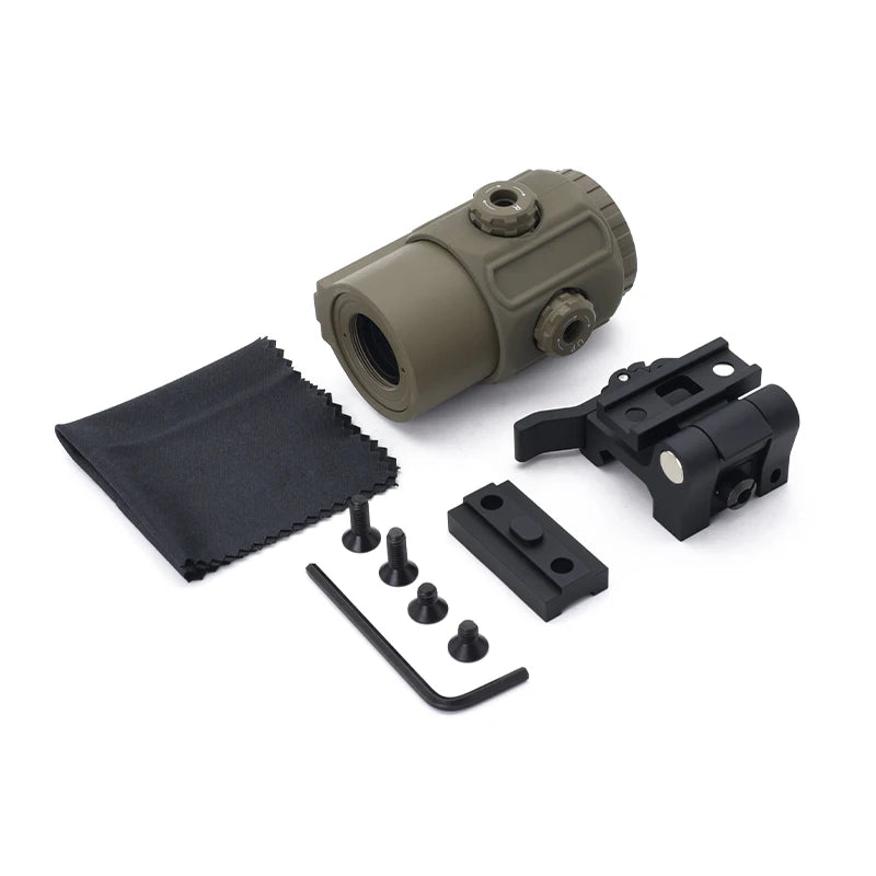 U.S. Warehouse shipping, NEW 2024 Ver. G43 3X Magnifier Airsoft Modern Version US Flag Marking with Original Markings QR Code