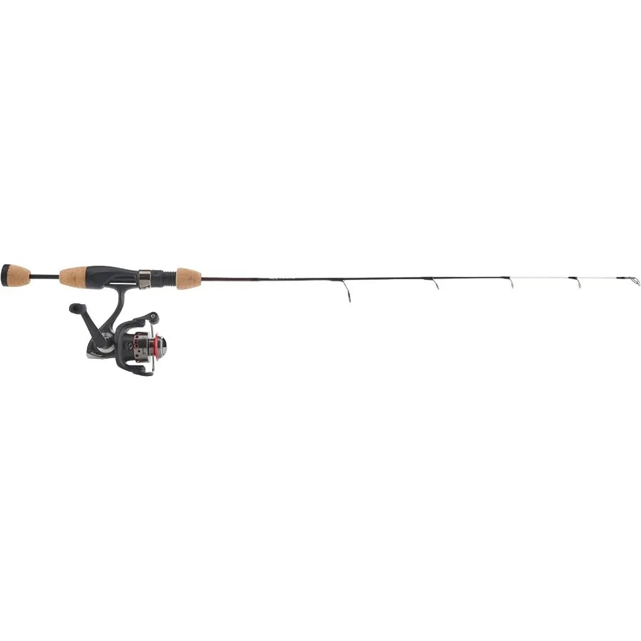 Elite Ice Spinning Reel and Fishing Rod Combo for Winter Ice Fishing Durable Lightweight Design with High Sensitivity