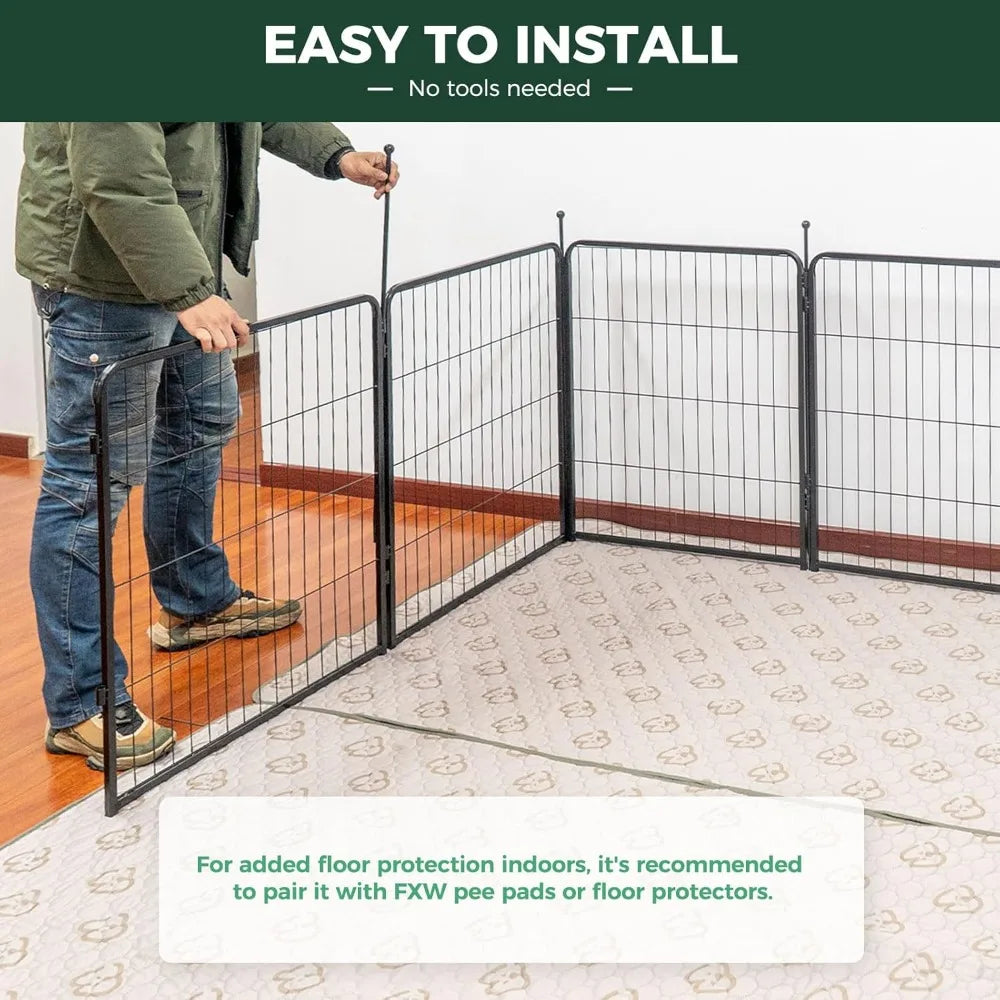 Durable Heavy Duty Dog Fence For Yard And RV Camping