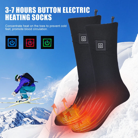 ALLOYSEED Premium ThermoElectric Heated Socks For Extreme Winter Outdoor Adventures