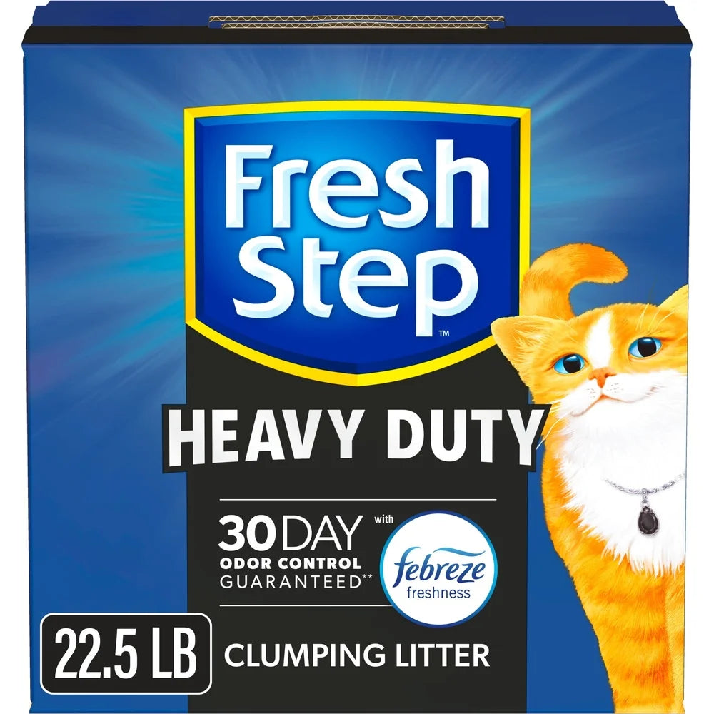 Heavy Duty Clumping Cat Litter With Odor Control Freshness