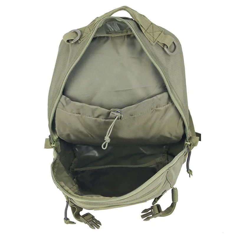 LQARMY Weatherproof Tactical Backpack With Molle System For HikingAndCamping Expeditions