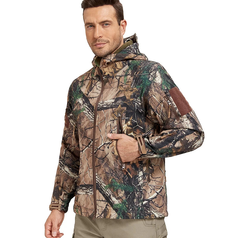 ReFire Gear Quiet Softshell Camouflage Hunting Jacket