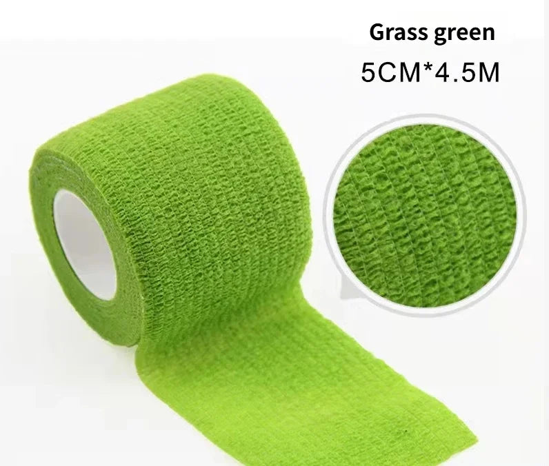 4.5M Hunt Disguise Elastoplast Camouflage Elastic Wrap Tape Self Adhesive Sports Protector Ankle Knee Finger Arm Bandage