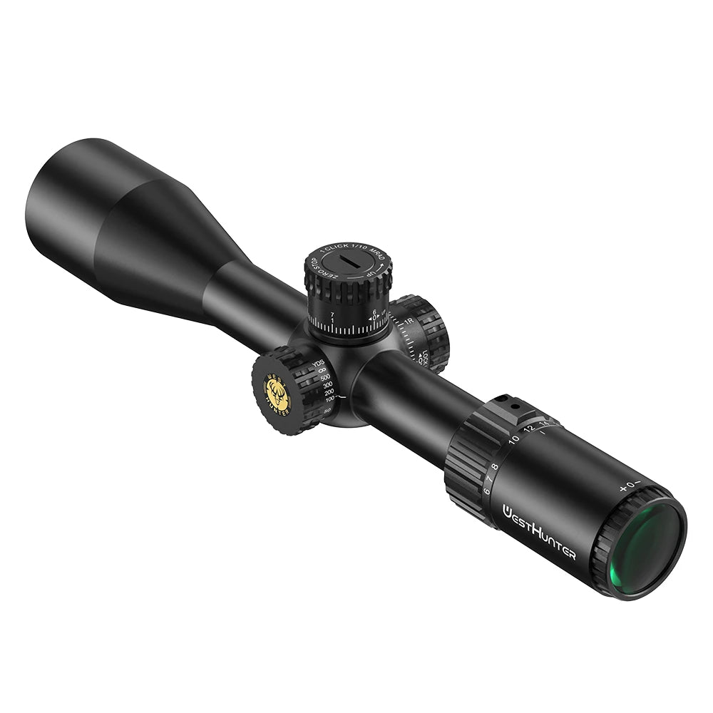 WestHunter HD GEN2 6-24X50 FFP Riflescope 1/10 MIL First Focal Plane Etched Glass Reticle Zero Reset/Zero Stop Optical Sight