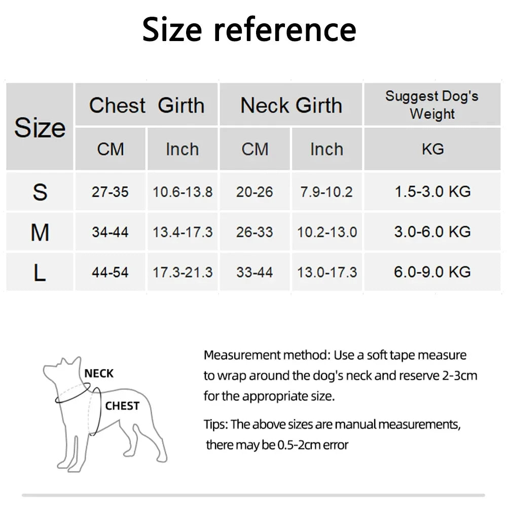 Pet Dog Harness And Leash Set Adjustable Puppy Kitten