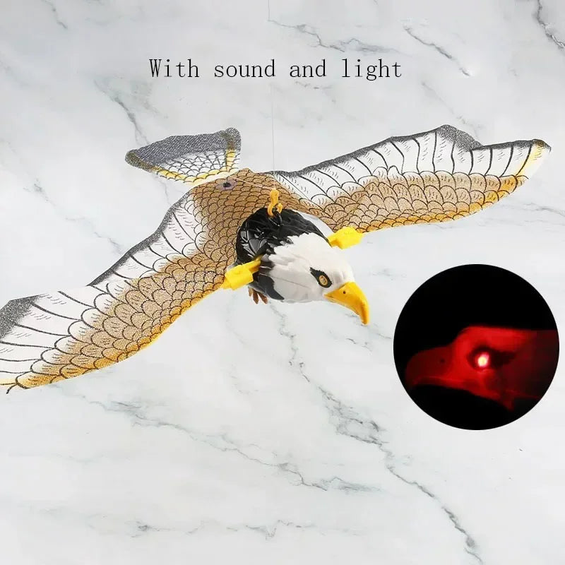 Simulated Bird Interactive Cat Toy Hanging Teaser Flying Bird