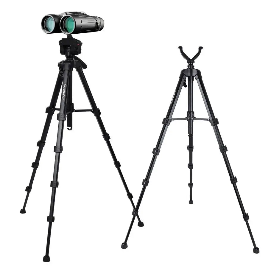 70 Binocular Tripod with Adapter,Shooting Tripod Hunting Rest V Yoke Stand,Compatible with Spotting Scope Monocular Astronomical
