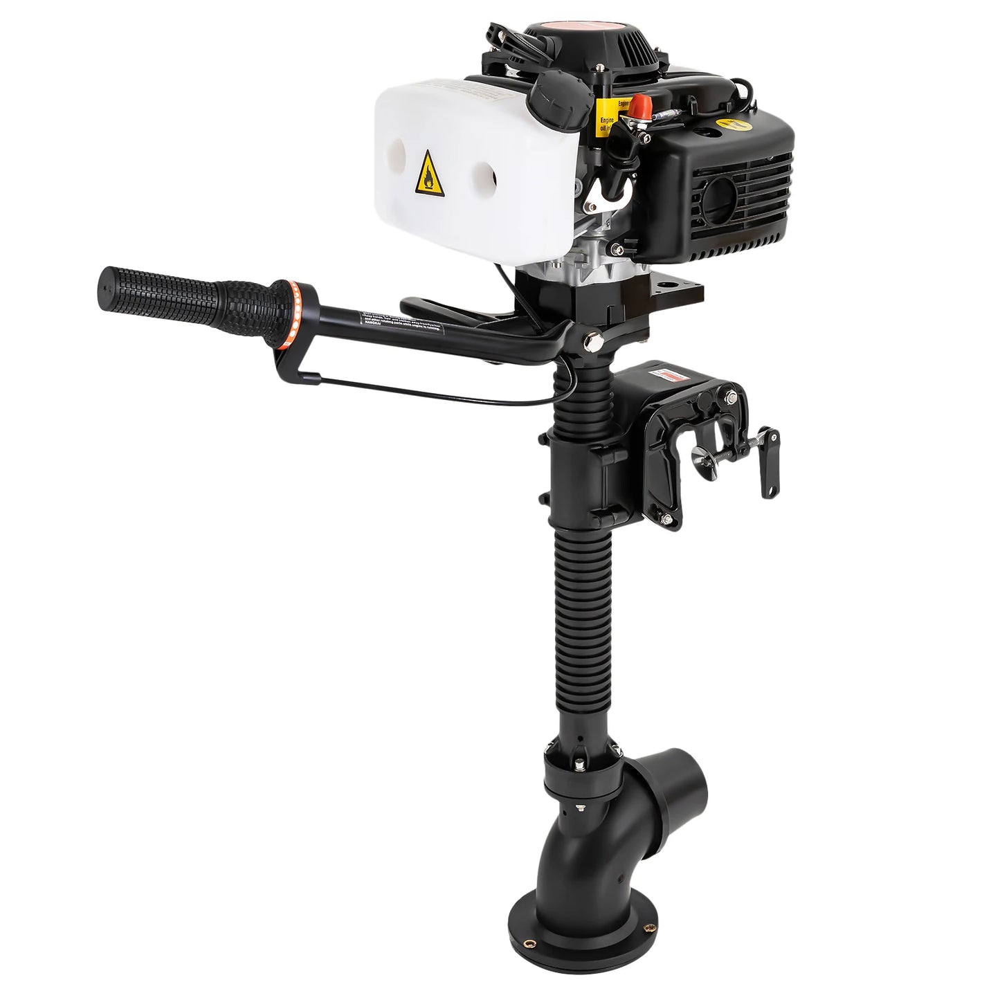 NONE 4HP 55cc Four Stroke Outboard Motor With Air Cooling Jet Pump Engine For Boats