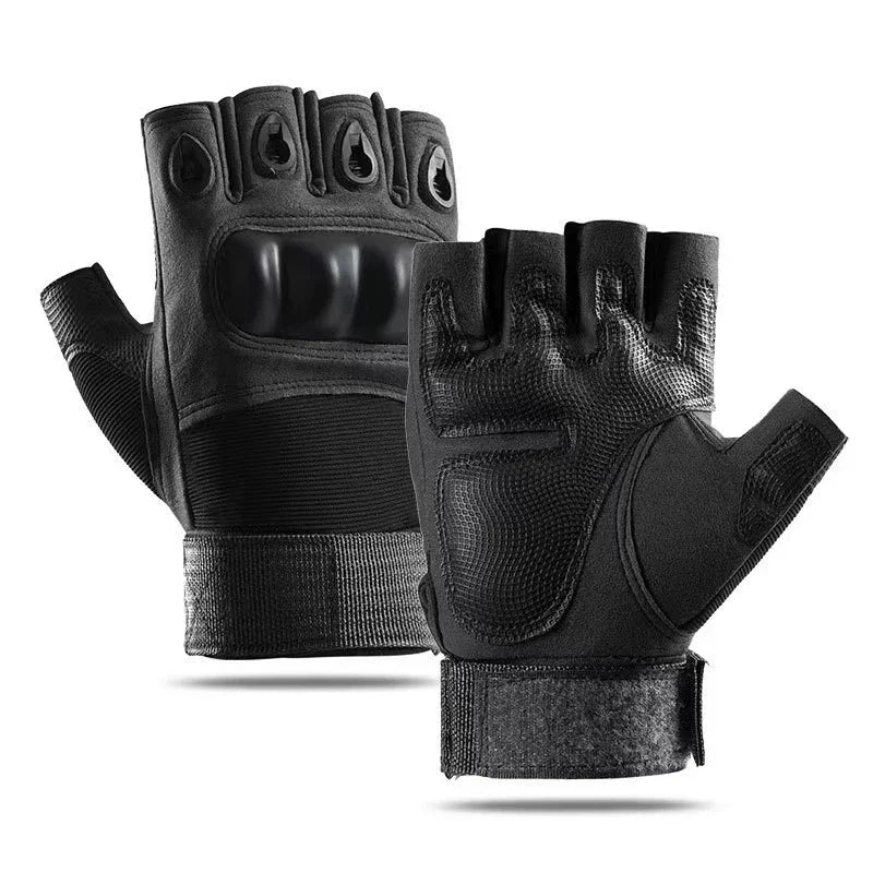 Half-finger outdoor hunting tactical gloves training fitness anti-skid cycling sports breathable wear resistance