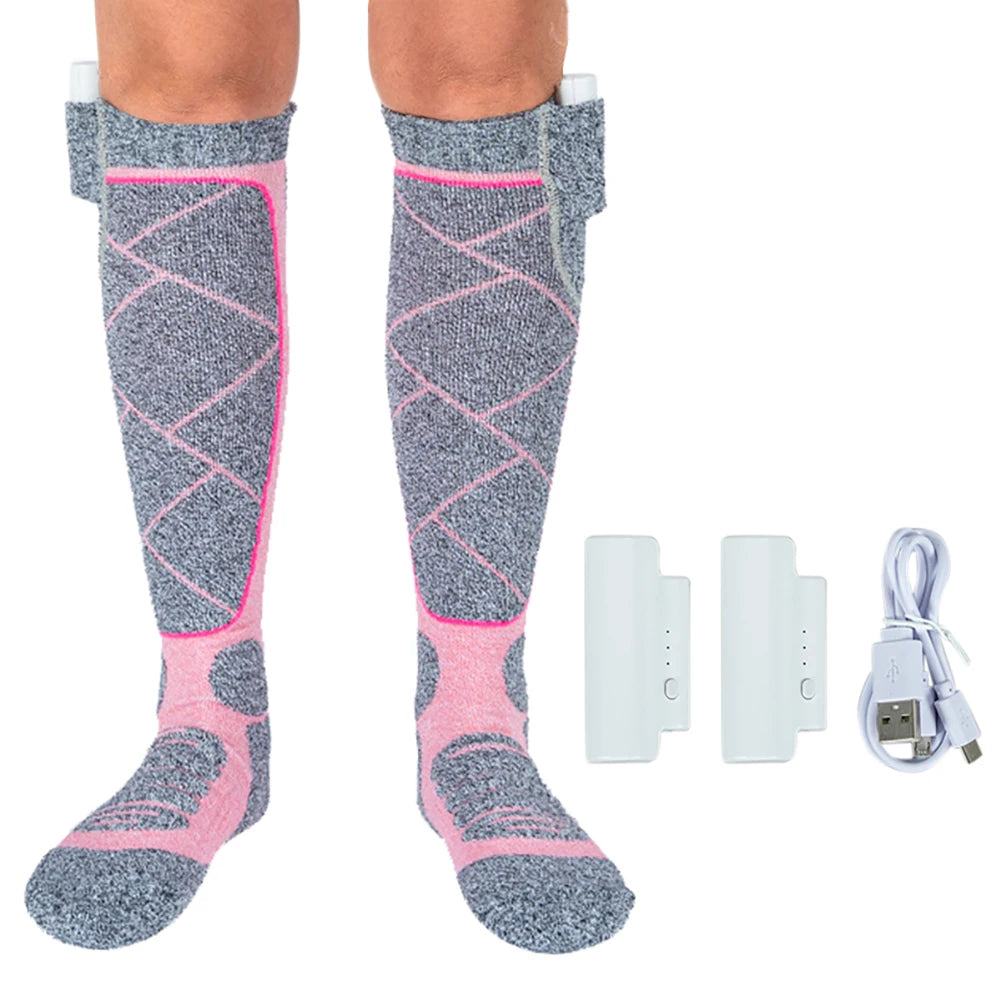 NONECN Ultratherm Electric Heated Outdoor Socks With Adjustable ThreeMode Heating