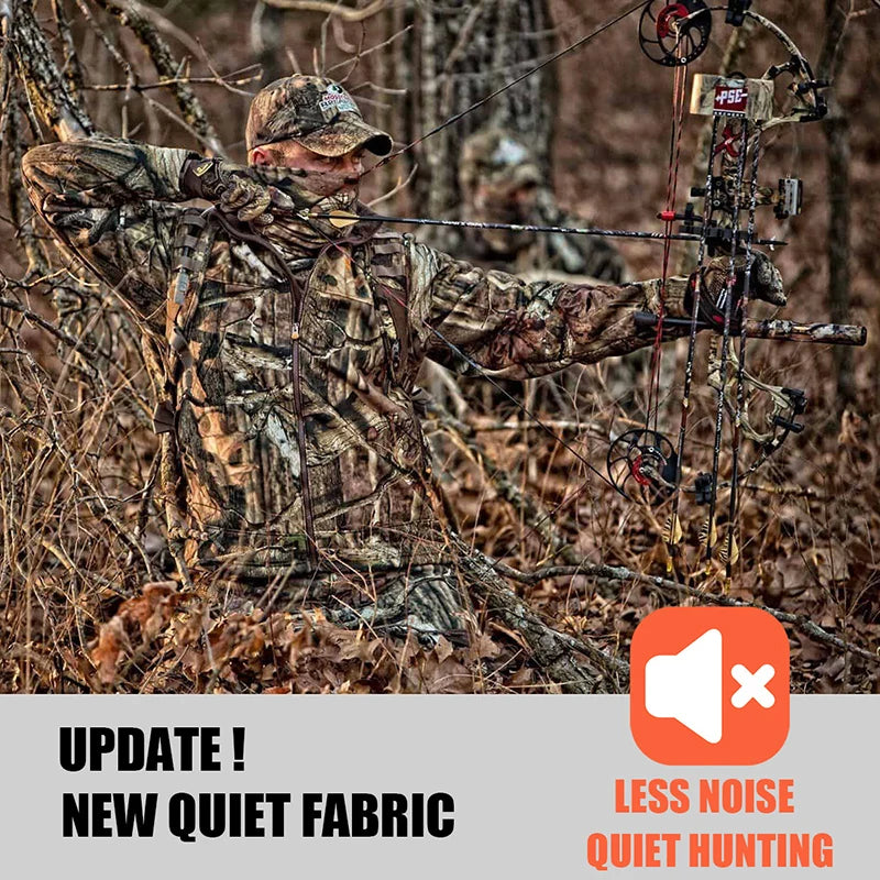 ReFire Gear Quiet Softshell Camouflage Hunting Jacket