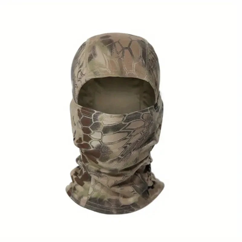 1pc Camouflage Balaclava Hat Cycling Full Face Mask Outdoor Sports Hunting Hiking Ski Mask motorcycle Helmet Inner Cap
