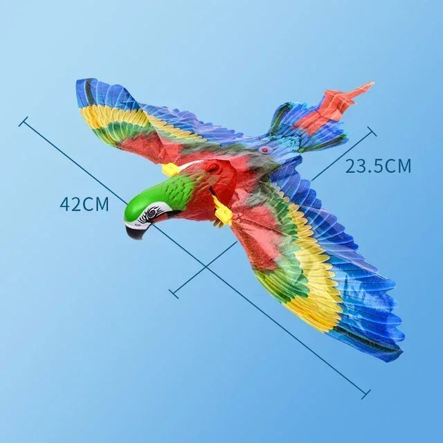 Simulated Bird Interactive Cat Toy Hanging Teaser Flying Bird