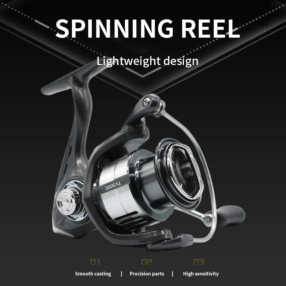 Rooblinos UltraPremiumHighPerformance SpinningFishingReelSystem PremiumQualityConstruction FivePointTwoToOne