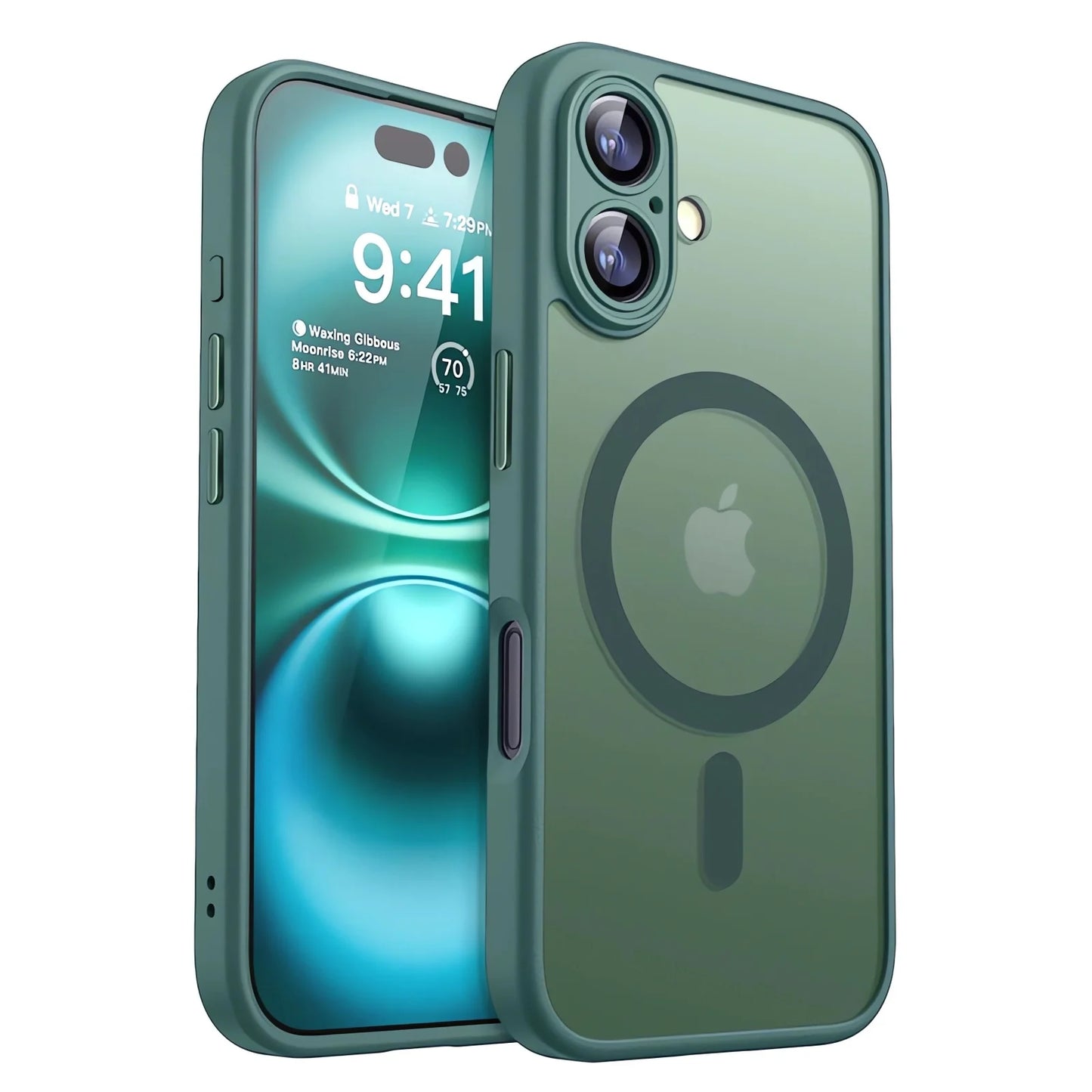 MagneticLuxuryArmorCase For IPhone 17ProMax MagSafe Compatibility UltraDurable Shockproof Defense Cover