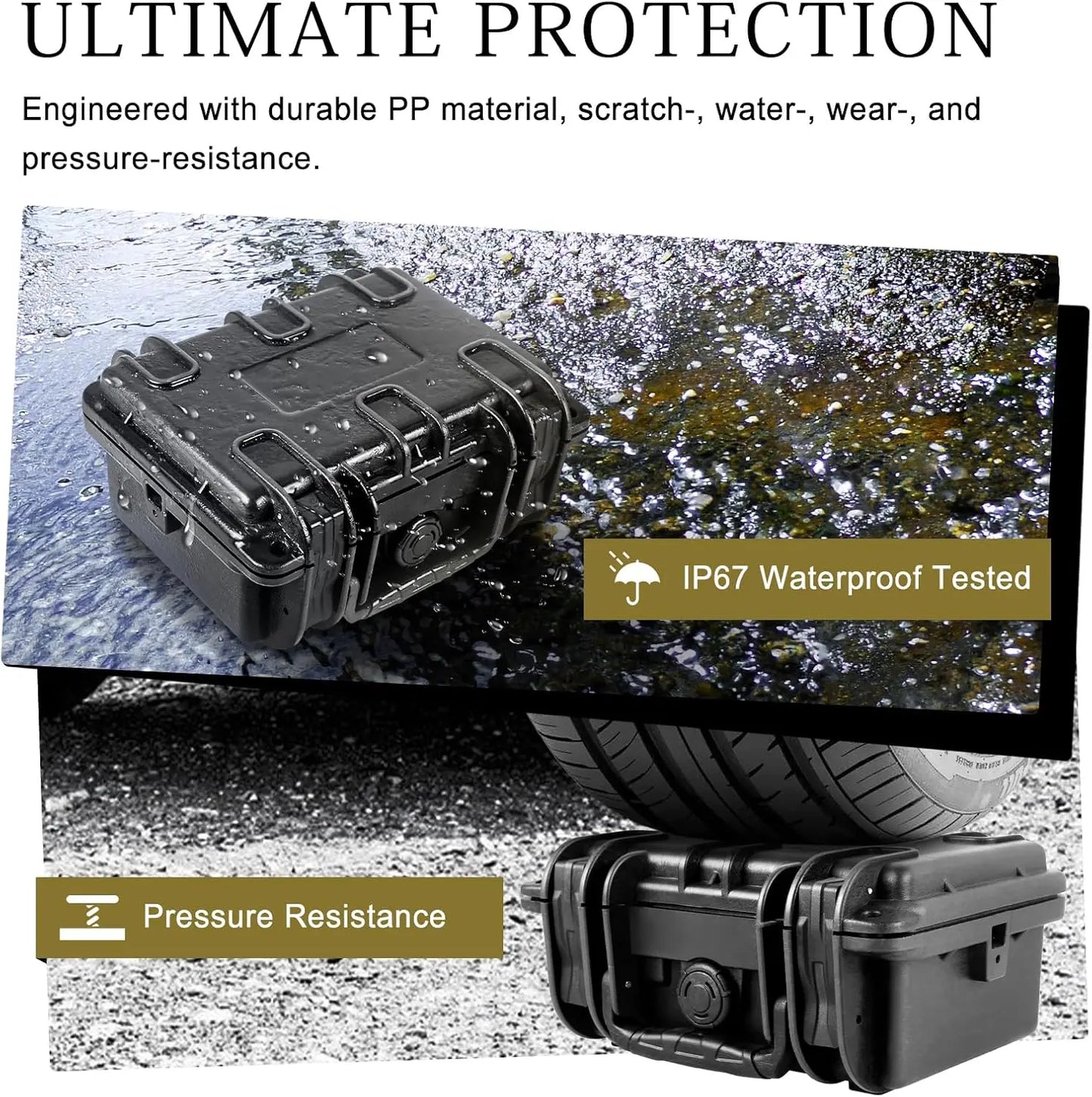 Tactical Ammo Case 9mm Ammo Box Ammunition Storage Case Bullets Holder 9x19mm Cartridges Case for Hunting Shooting Accessories