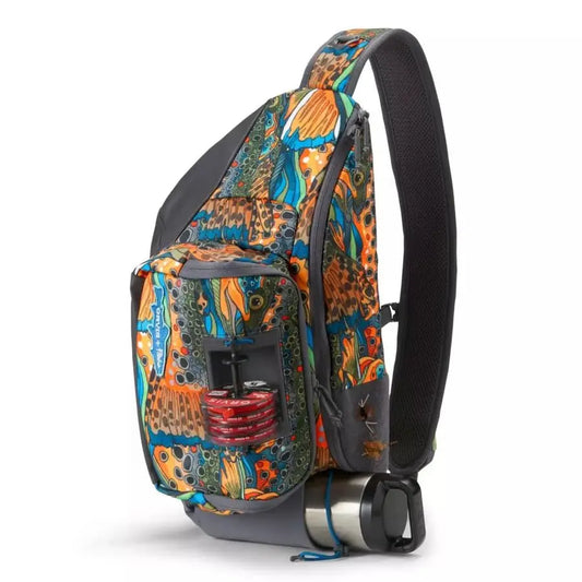 XMSJ Fly Fishing Sling Pack Easy Reach Single Strap Backpack