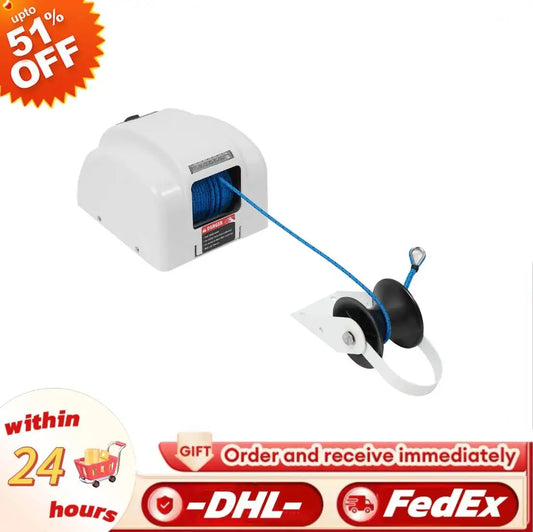 12V Boat Electric Anchor Winch With Remote Wireless Control