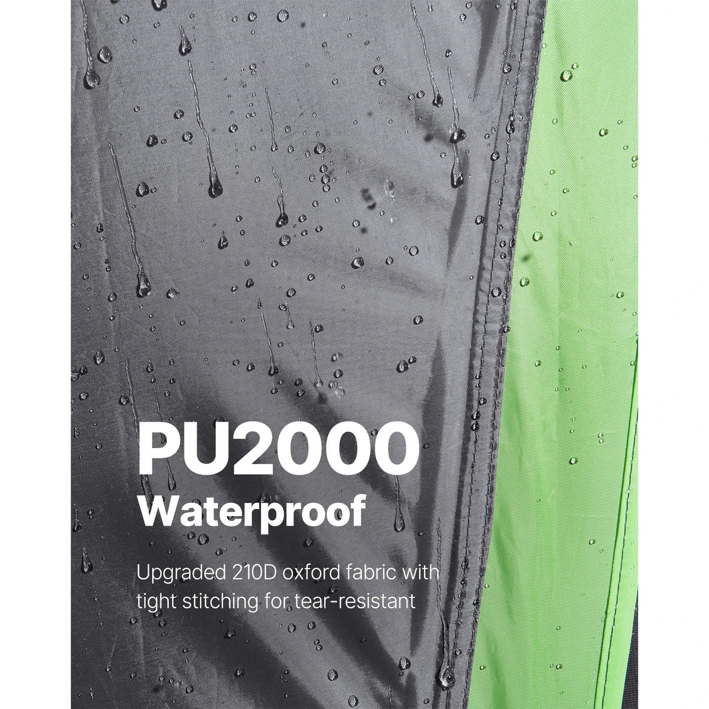 SucceBuy Pickup Truck Tent for Camping Waterproof PU2000 2-3 Person Truck Bed Tent Truck Bed Camper Shell with Expandable Awning