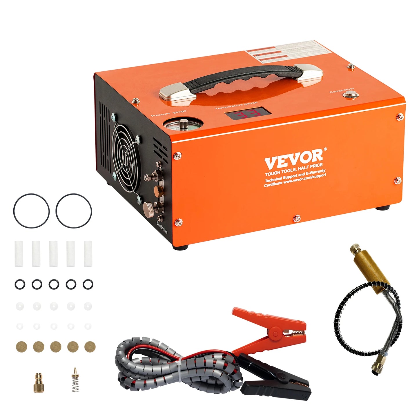 SucceBuy PCP Air Compressor 4500 PSI Oil-Free Auto-Stop