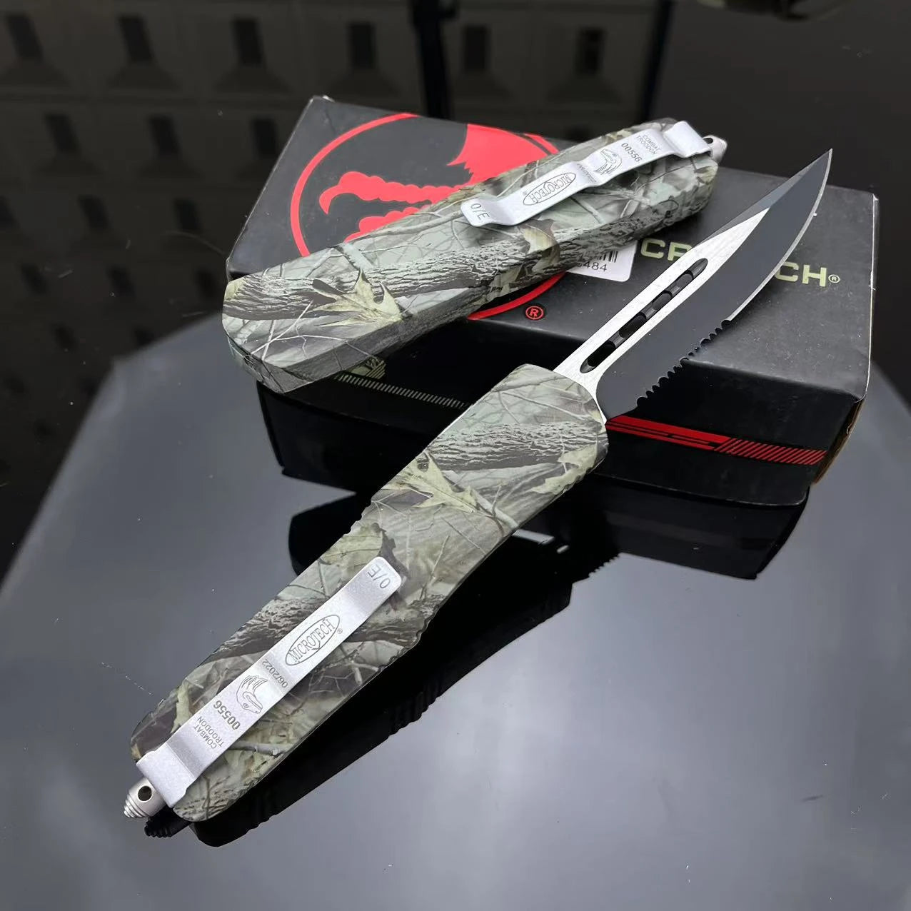 Camouflage A07 Outdoor Pocket Knife Hunting Self Defense Combat Folder Multi-function Wilderness Survival Ultra-sharp Knife