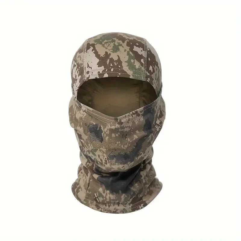 1pc Camouflage Balaclava Hat Cycling Full Face Mask Outdoor Sports Hunting Hiking Ski Mask motorcycle Helmet Inner Cap