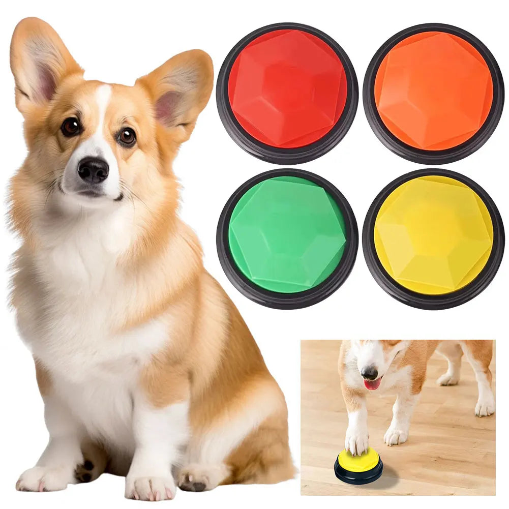 Pet Speech Buttons Recordable Talking Button For Pet Communication