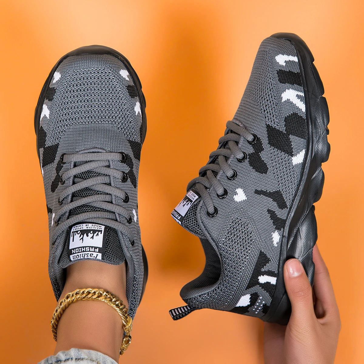 NONED Gentlemen Orthopedic Sneakers Walking Shoes Featherweight Casual Air Running
