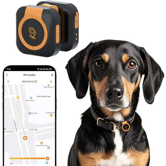Dog GPS Tracker With Health Monitoring And Collar Compatibility