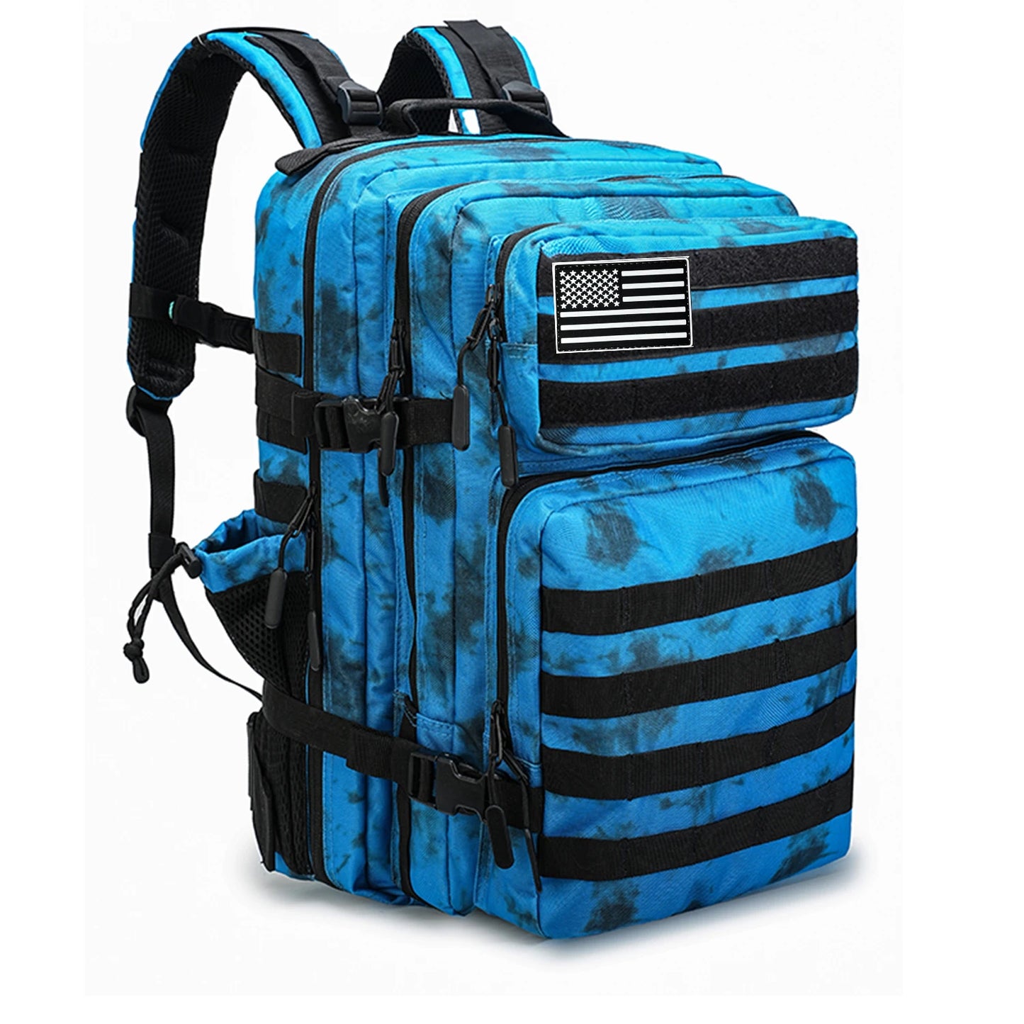 Tactical Assault Backpack For Outdoor Travel And Hunting Rucksack Nylon Construction Water Resistant