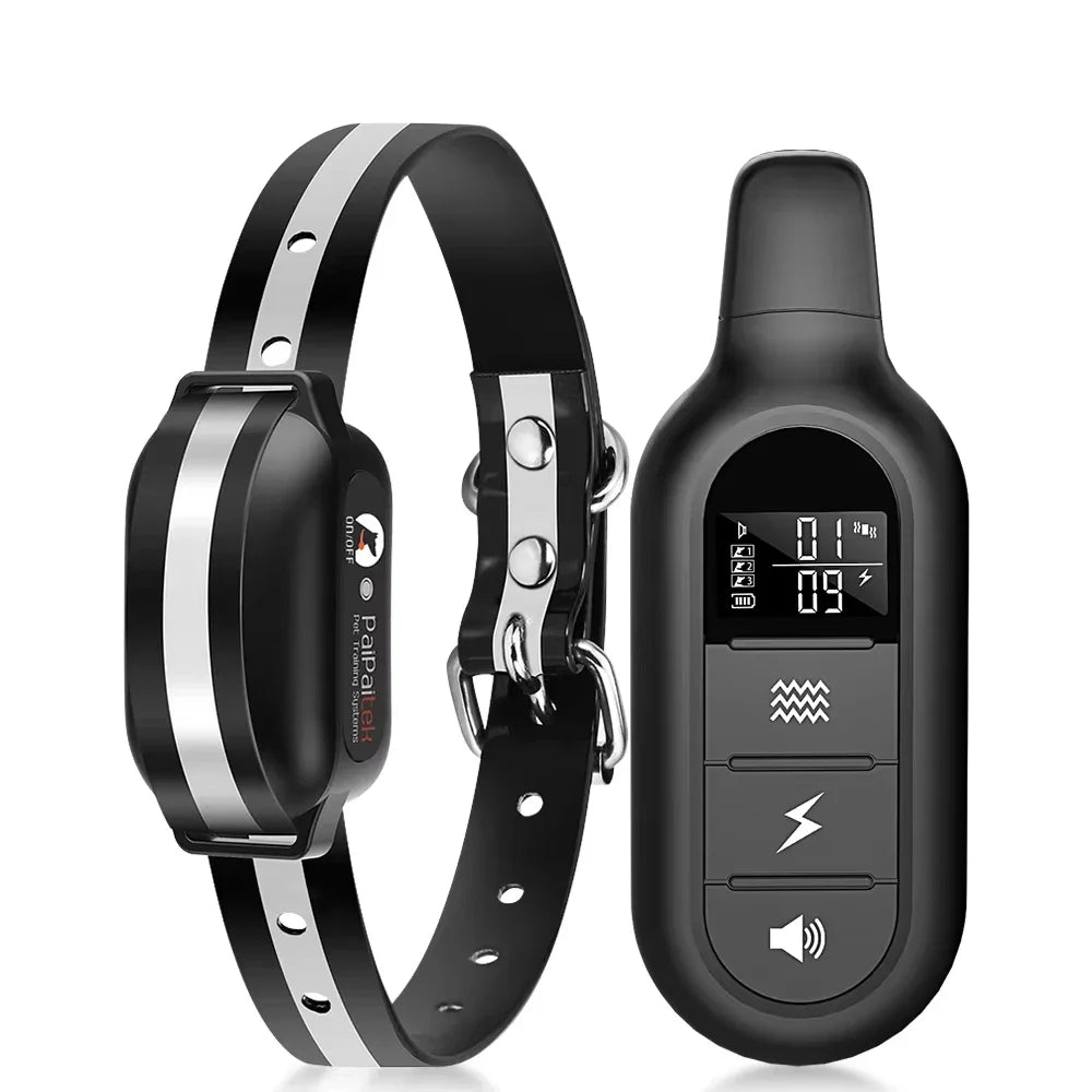 Paipaitek 1000M Dog Training Collar Waterproof Rechargeable Anti Bark